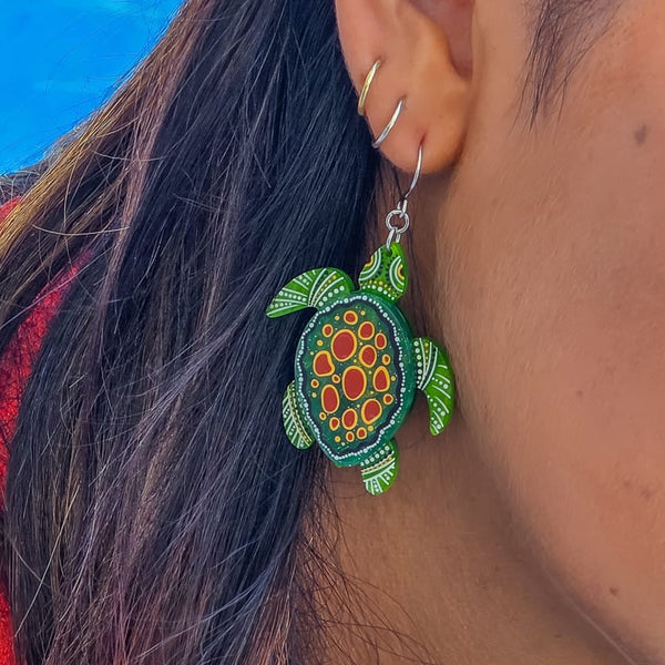 Erstwilder Turtle Yaunati Drop Earrings - Brooke Sutton (2026)
