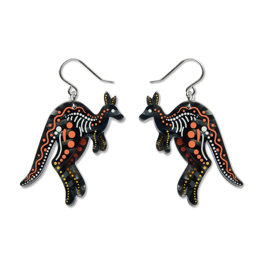 Erstwilder Kangaroo Dreaming Matjumpa Ritjinguthinha Drop Earrings - Brooke Sutton (2026)
