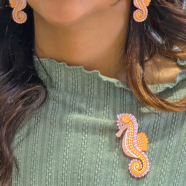 Erstwilder Seahorse Kuu Wanana Brooch - Brooke Sutton (2026)