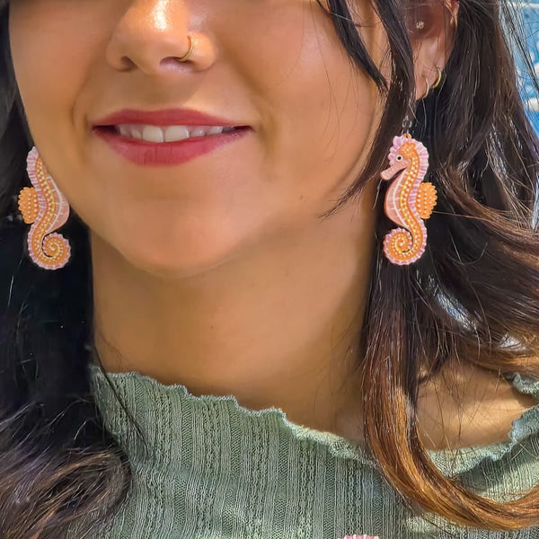 Erstwilder Seahorse Kuu Wanana Drop Earrings - Brooke Sutton (2026)