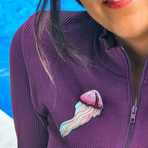 Erstwilder Jellyfish Wakarri Brooch - Brooke Sutton (2026)