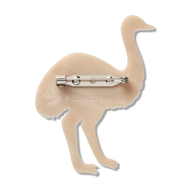 Erstwilder Emu Dreaming Utingat Ritjinguthinha Brooch - Brooke Sutton (2026)