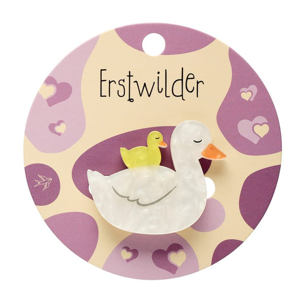 Ducks Simplified Mini Brooch - Erstwilder By Your Side Brooch (2026)