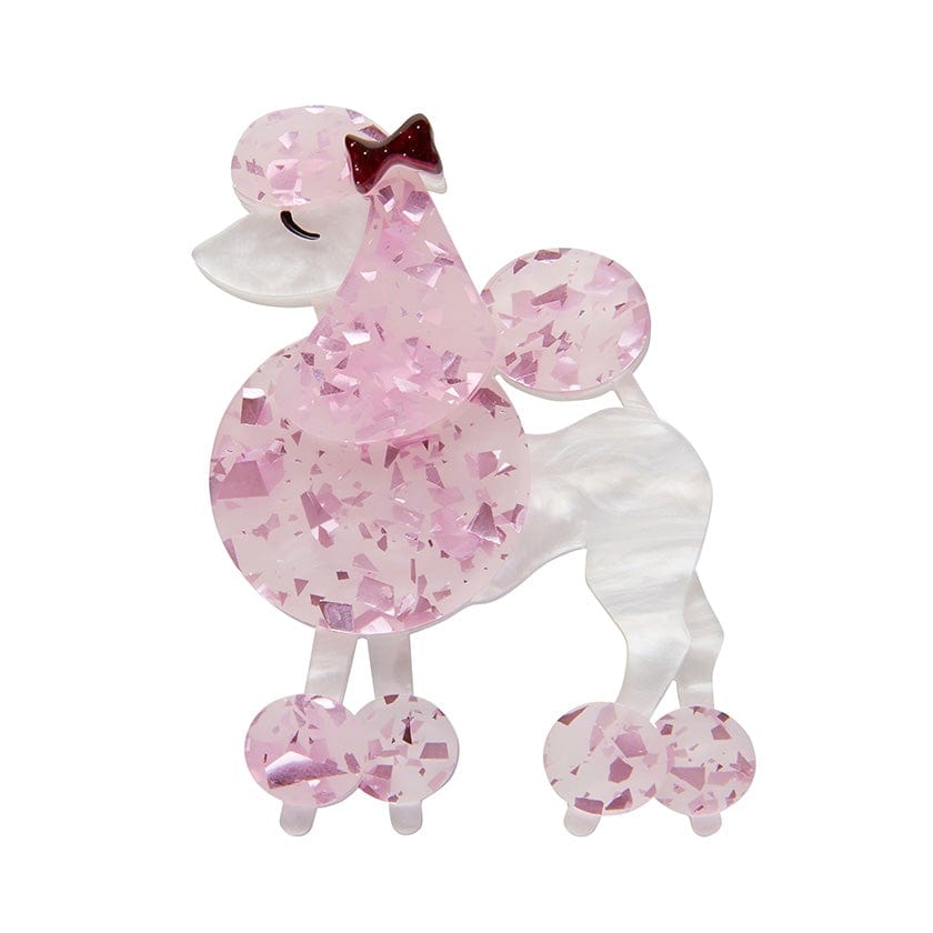 Erstwilder Madame Caniche Pink Poodle Brooch - Paris Holiday (2022)