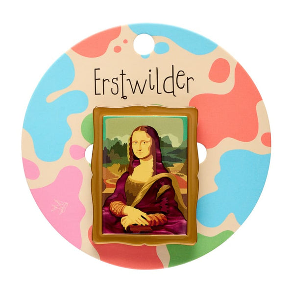 Erstwilder - Vermeer - Van Gogh - Mondrian - Da Vinci Simplified Mini Brooch Set - Arts & Crafts 2 (2026)