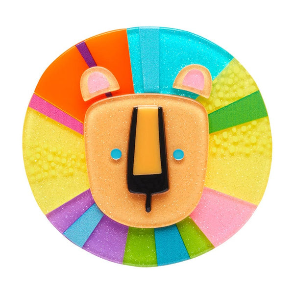 Luka the Lion Brooch + Drop Earrings + Sprout - Erstwilder x Kasey Rainbow (2023)