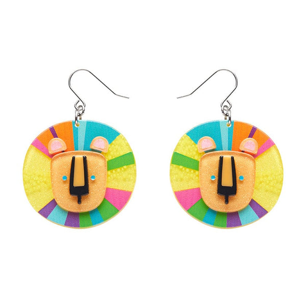 Luka the Lion Brooch + Drop Earrings + Sprout - Erstwilder x Kasey Rainbow (2023)
