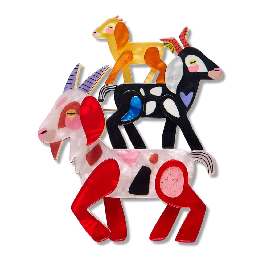 Erstwilder - Goat Goals Brooch - Pete Cromer 2 (2026)
