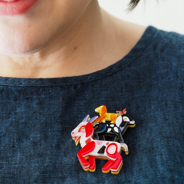 Erstwilder - Goat Goals Brooch - Pete Cromer 2 (2026)