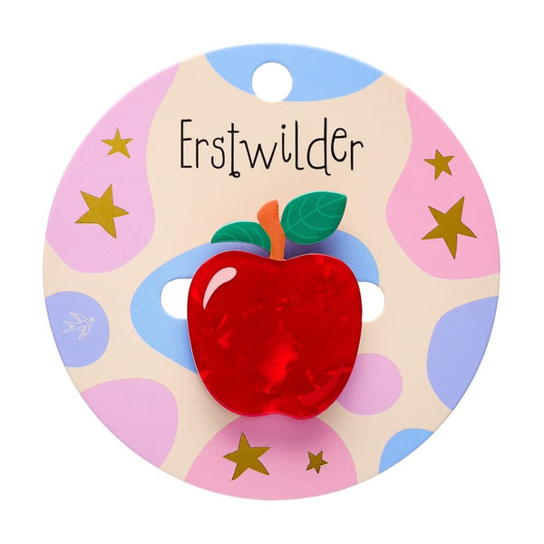 Apple Simplified Mini Brooch - Erstwilder x Pete Cromer Fairytales 2 (2026)