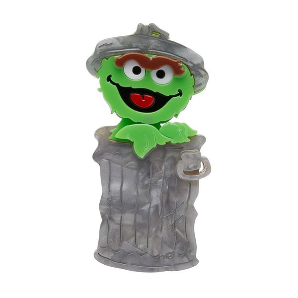 Oscar the Grouch Brooch Erstwilder x Sesame Street (2019)