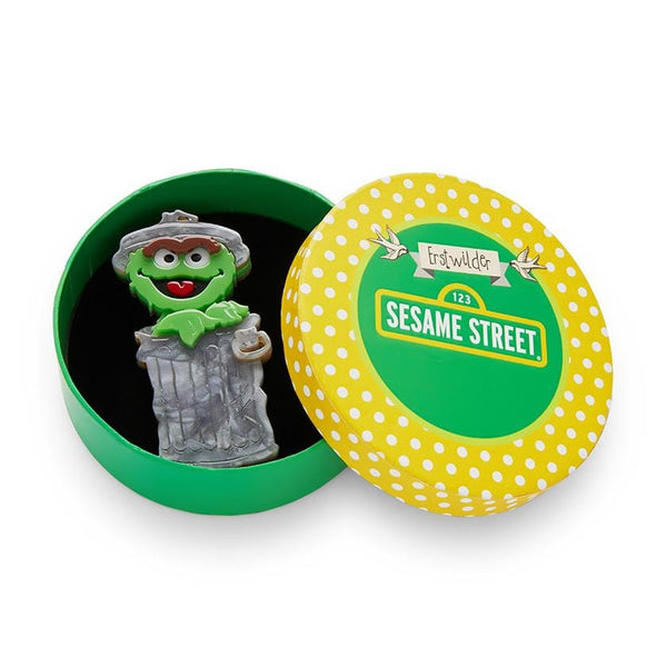 Oscar the Grouch Brooch Erstwilder x Sesame Street (2019)