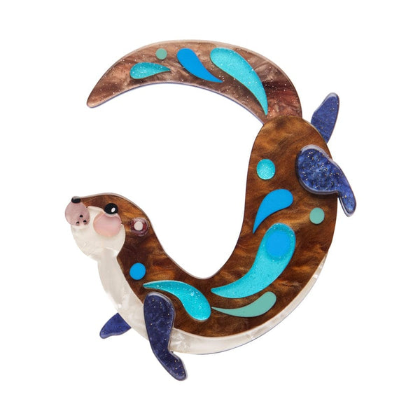 Erstwilder - The Outgoing Otter Brooch - Pete Cromer (2025)