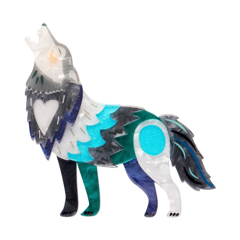 **ON HOLD DO NO LT PURCHASE** Erstwilder - The Gallant Gray Wolf Brooch - Pete Cromer (2025)