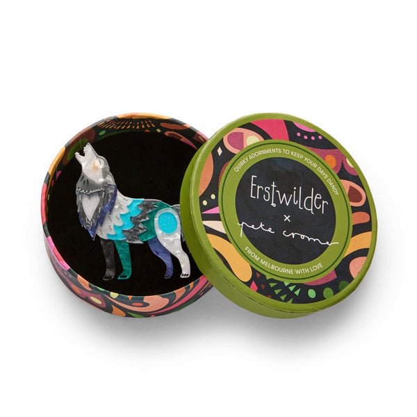 **ON HOLD DO NO LT PURCHASE** Erstwilder - The Gallant Gray Wolf Brooch - Pete Cromer (2025)