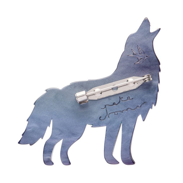 **ON HOLD DO NO LT PURCHASE** Erstwilder - The Gallant Gray Wolf Brooch - Pete Cromer (2025)