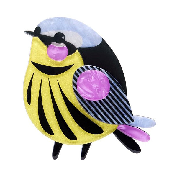 Erstwilder - Melodious Magnolia Warbler Brooch - Pete Cromer (2025)