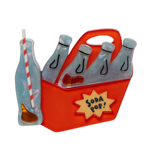 Erstwilder  - Sals Soda Shop Brooch - Pinup Picnic (2016)