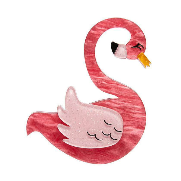 Erstwilder - Francie the Flamingo Brooch - South American Socialites (2018)