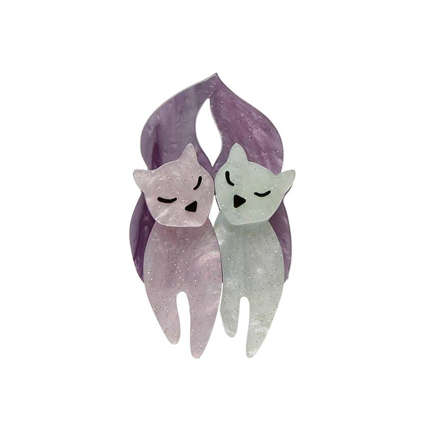 Love cats Mini Brooch - Erstwilder Mini Cats (2021)