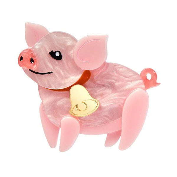 Erstwilder - That'll Do Pig Brooch - Hoppy Easter (2024)