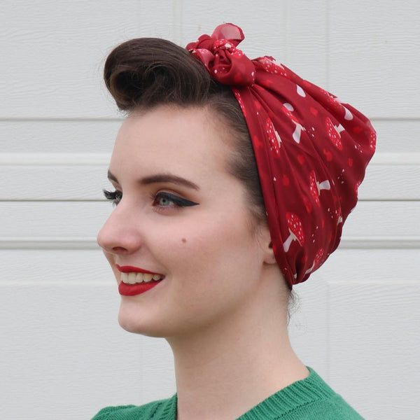 The Spore the Merrier Head Scarf by Erstwilder Woodlands