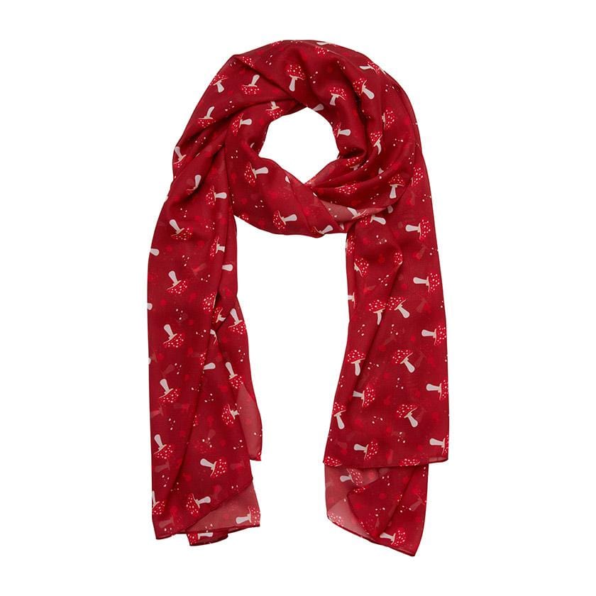 The Spore the Merrier Large Head Scarf by Erstwilder Woodlands