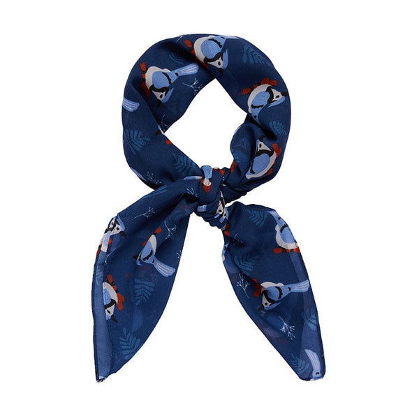 Blue Jay Way Head Scarf Navy by Erstwilder