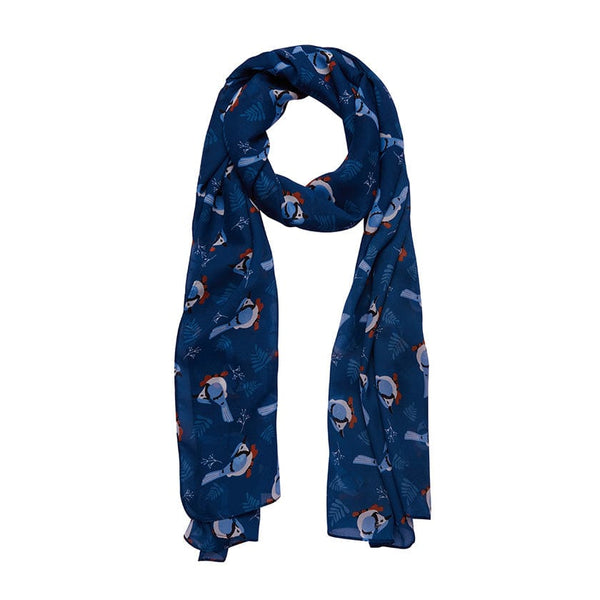 Blue Jay Way Large Neck Scarf Navy by Erstwilder