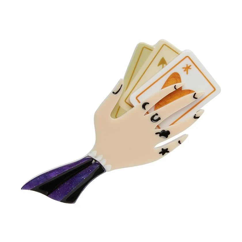 Erstwilder - Dealer of Destiny Brooch - Kitschy Witch Designs (2020)