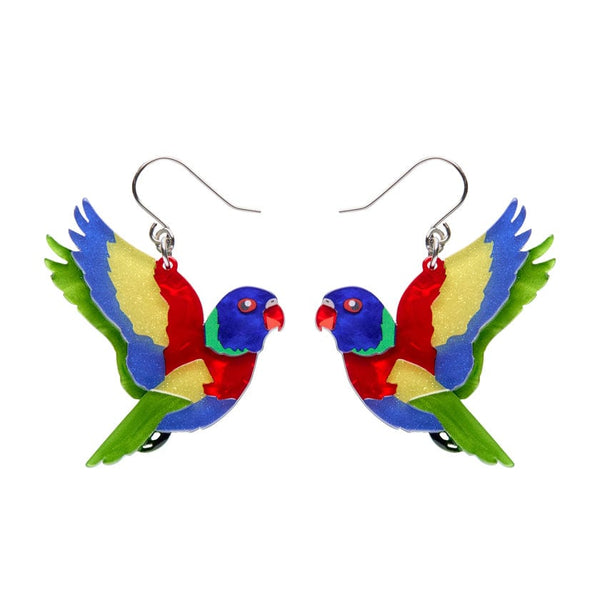 Erstwilder - Lulu the Lorikee Drop Earrings - Australiana (2025)