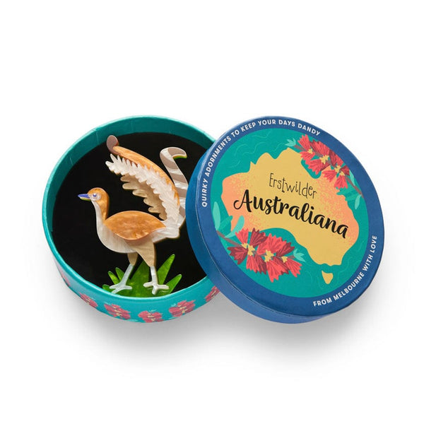 Erstwilder - Lottie the Lyrebird Brooch - Australiana (2025)