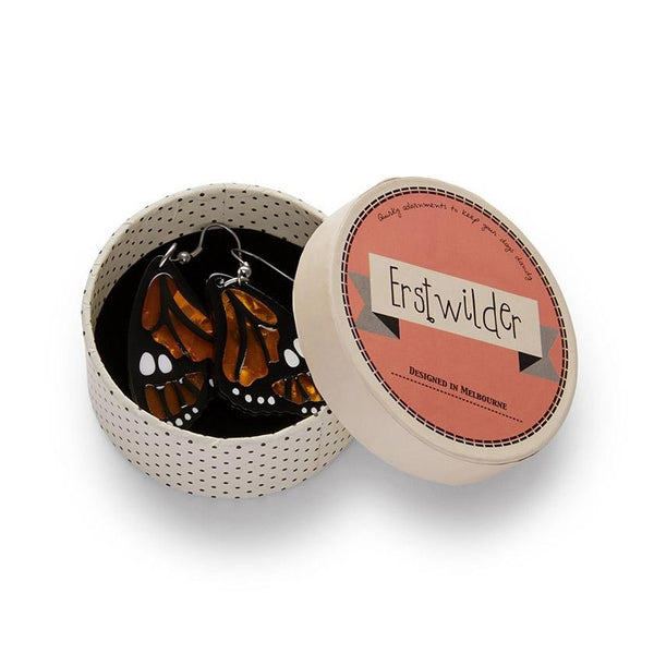 Erstwilder - Prince of Orange Earrings - Insects and Bugs (2020)