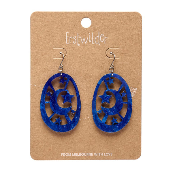 Erstwilder - Moonlight Drop Essential Earrings (Navy)
