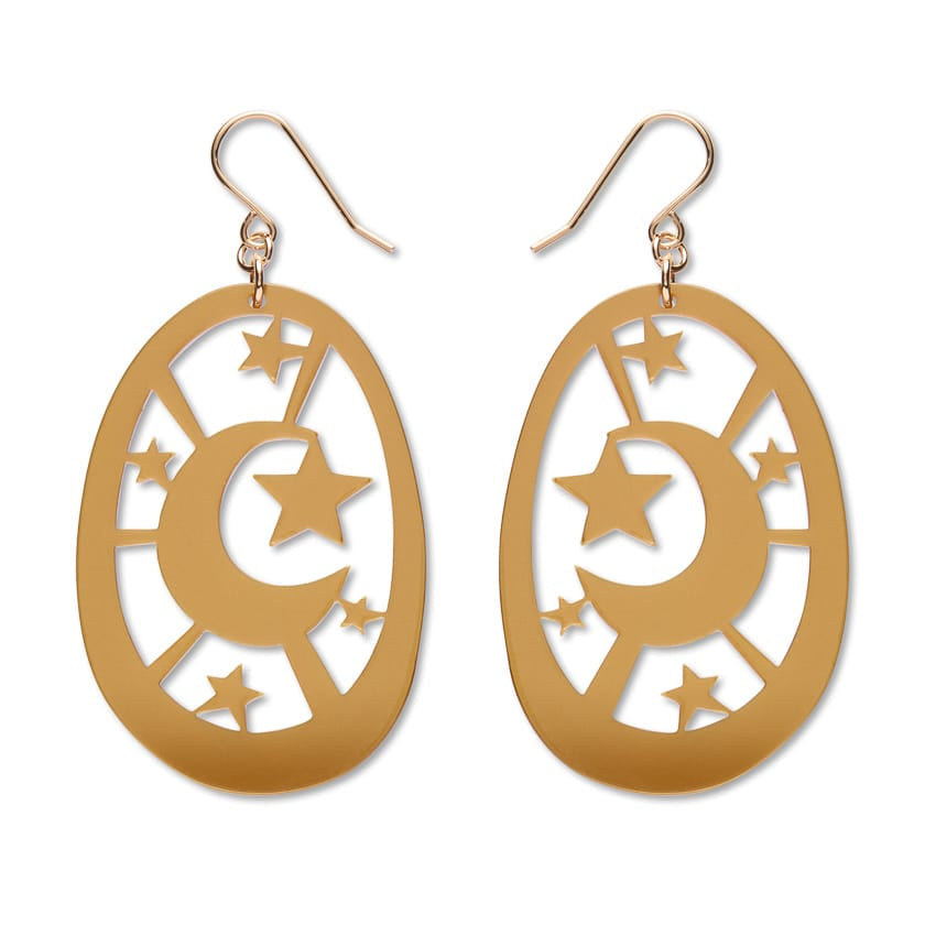 Erstwilder - Moonlight Drop Essential Earrings (Gold)