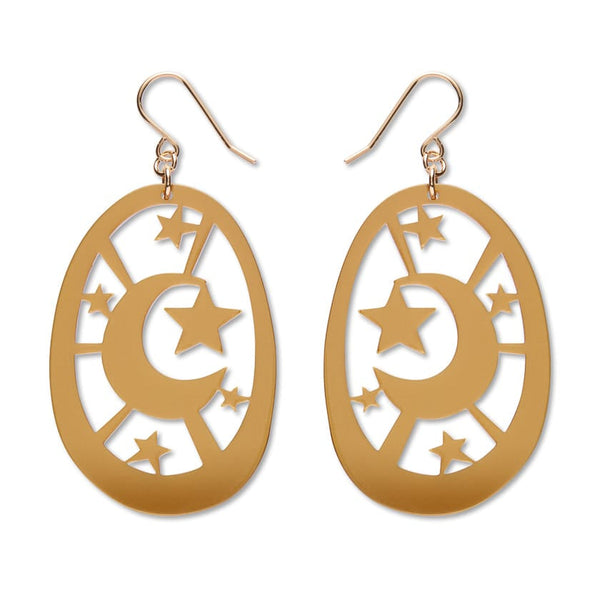Erstwilder - Moonlight Drop Essential Earrings (Gold)