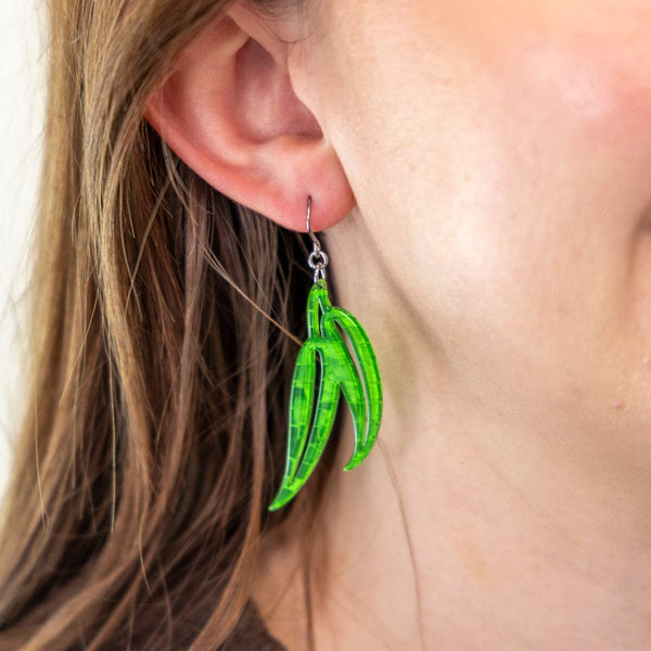 Erstwilder - Gum Drop Earrings - Green  - Australiana (2025)