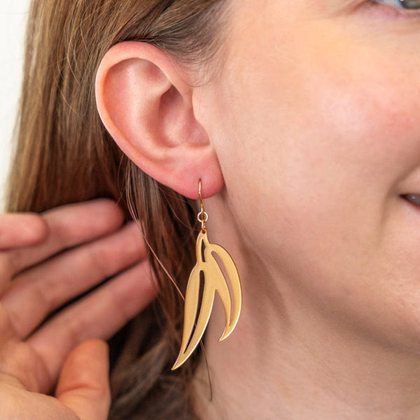 Erstwilder - Gum Drop Earrings - Gold  - Australiana (2025)
