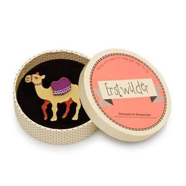 Erstwilder -  Miss Sahara Brooch - Happy Traveler 2.0 (2015)
