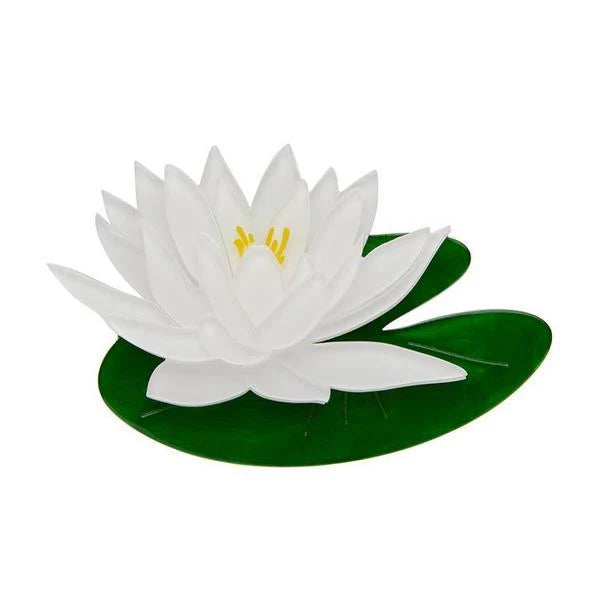 Enlightened Waters Water Lily Brooch by Erstwilder Fan Favorites (2020)