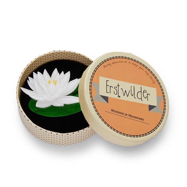 Enlightened Waters Water Lily Brooch by Erstwilder Fan Favorites (2020)