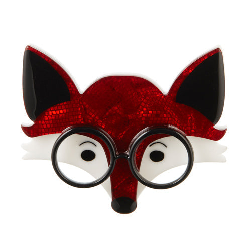 Erstwilder - Oscar Wildenfox Brooch (Red)- Fan Favorites (2015)