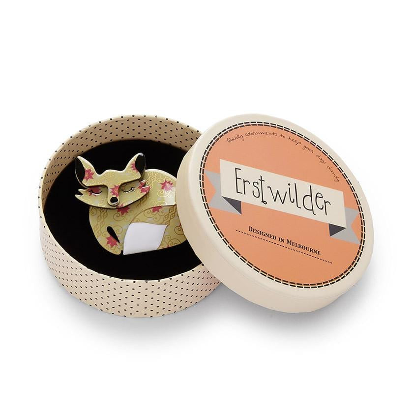 Erstwilder - Sacha Sleeping Fox Brooch - Fan Favorites (2019)