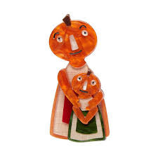 Erstwilder - The Pumpkin Family Affair Brooch  - All Hallows Eve 2022