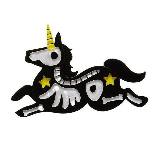 Erstwilder - Unicorn Moon Brooch - Bone Brigade (2018)