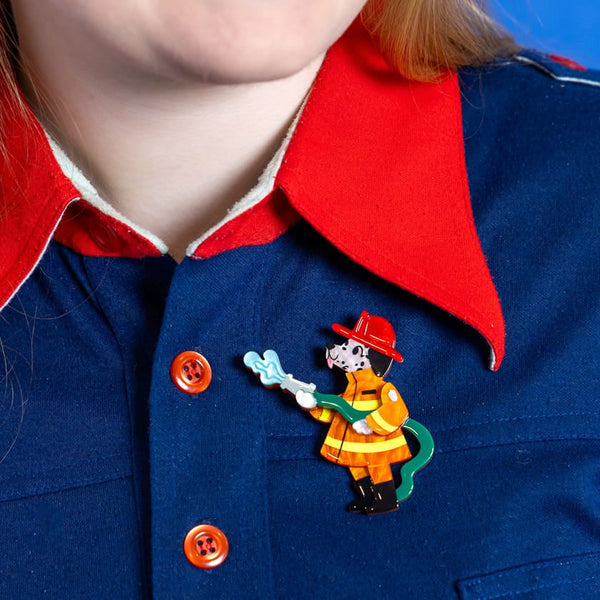Erstwilder - Fire Chief Spot Brooch - Wild at Work (2026)