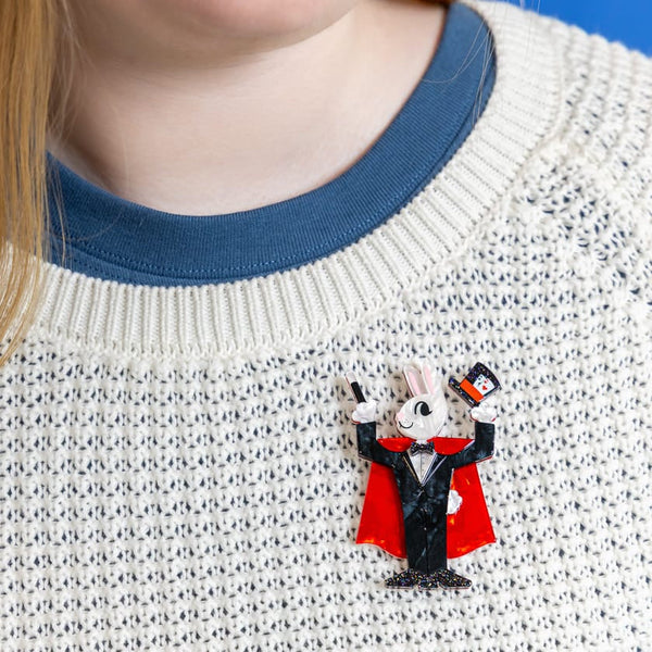 Erstwilder - Presto Cottontail Brooch - Wild at Work (2026)
