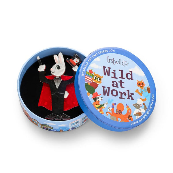 Erstwilder - Presto Cottontail Brooch - Wild at Work (2026)