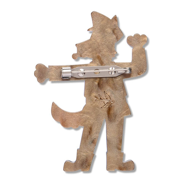 Erstwilder - Officer Wagtail Brooch - Wild at Work (2026)