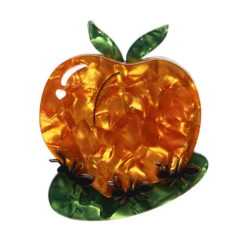 Erstwilder  - Peachy Keen Brooch - Pinup Picnic (2016)